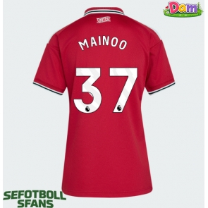 Manchester United Kobbie Mainoo #37 Hemmatröja Kvinnor 2026-27 Kortärmad